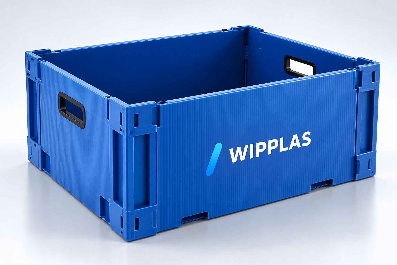 WIPPLAS offene Lagerbox aus Polypropylen für Industrie und Sortierung