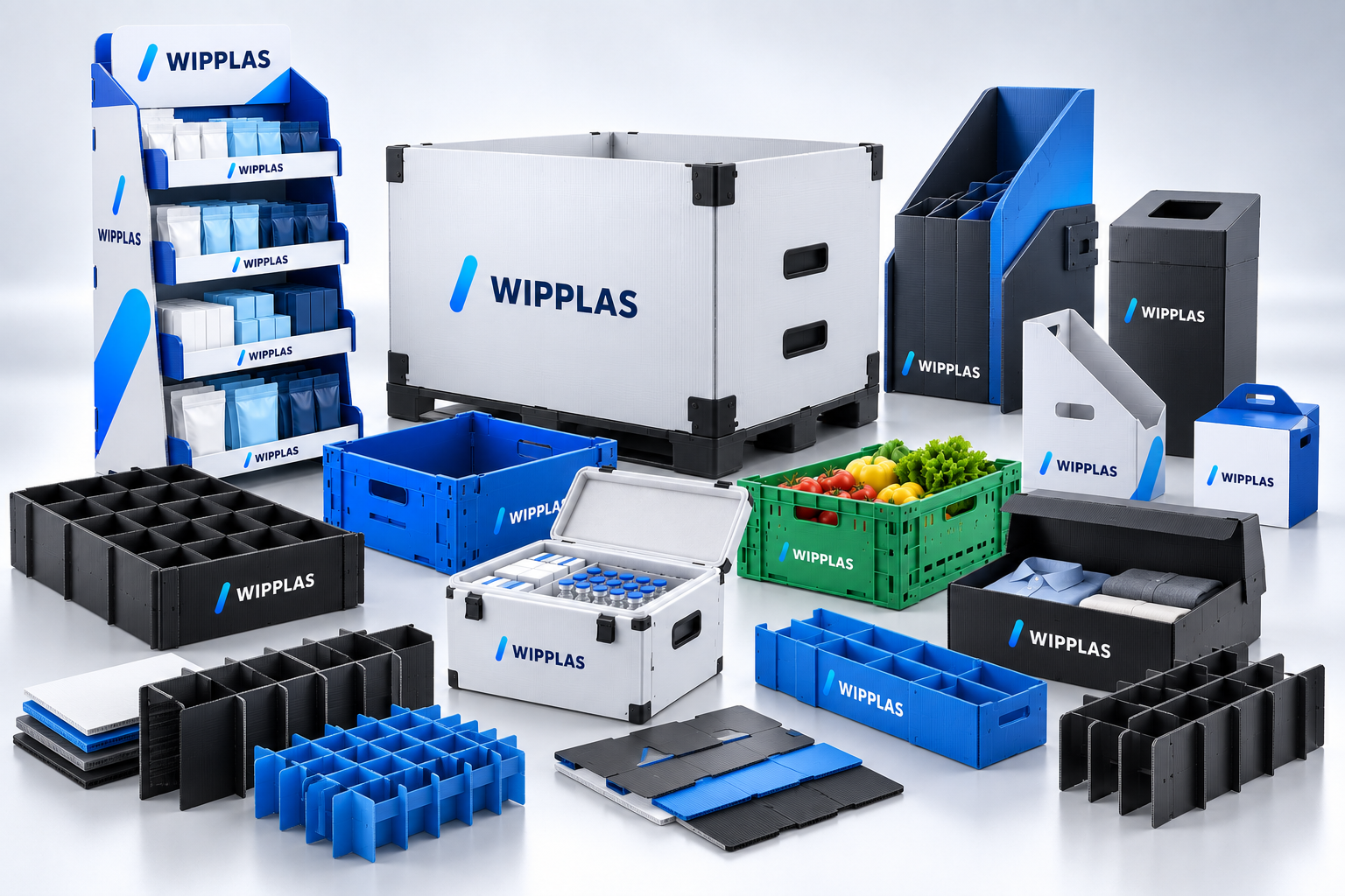 WIPPLAS individuelle PP-Sonderlösungen für Verpackung, Schutz und Display